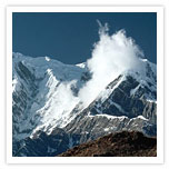 snow-capped Himalayas.